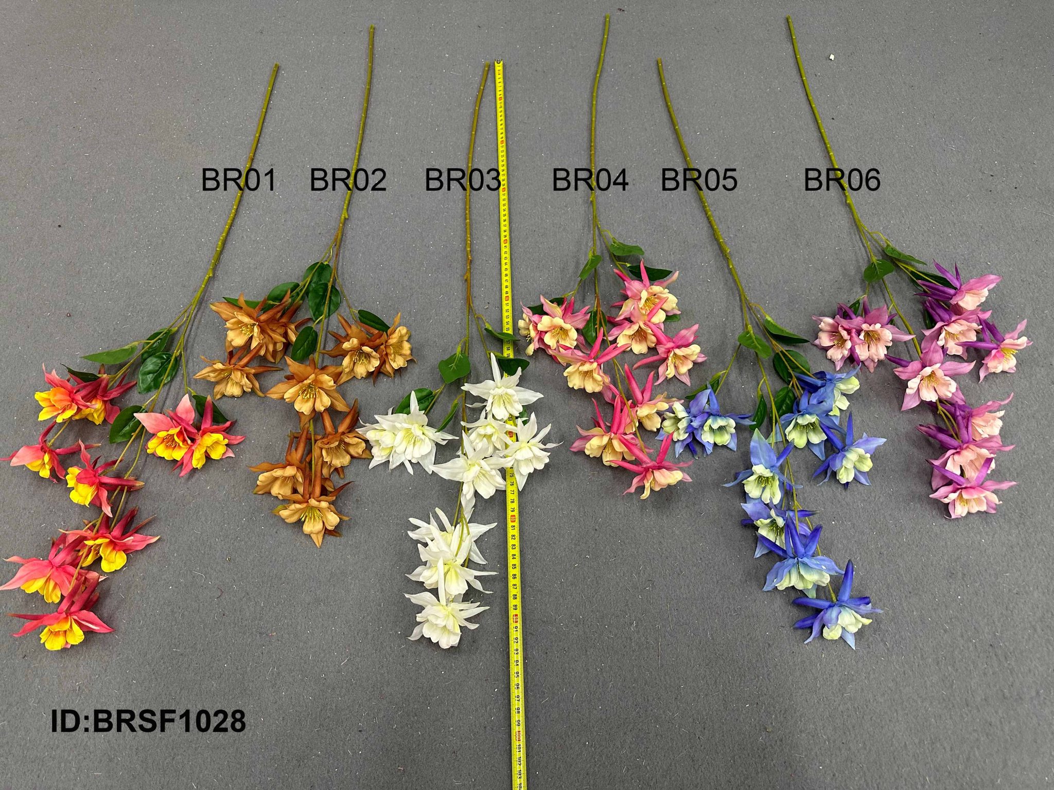 Chinesischer Kunstseiden-Kunstblumenstiel BRSF1028