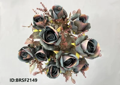 Artificial rose bouquet manufacturer China BRSF2149