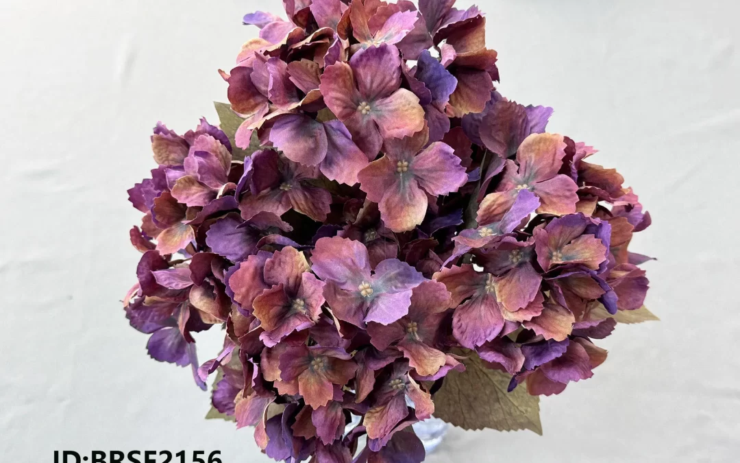 Artificial hydrangeas flower distributor China BRSF2156