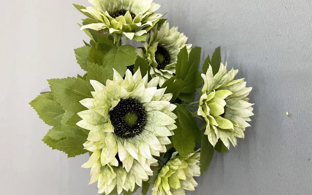 order sunflowers silk flowers wholesale BR260009