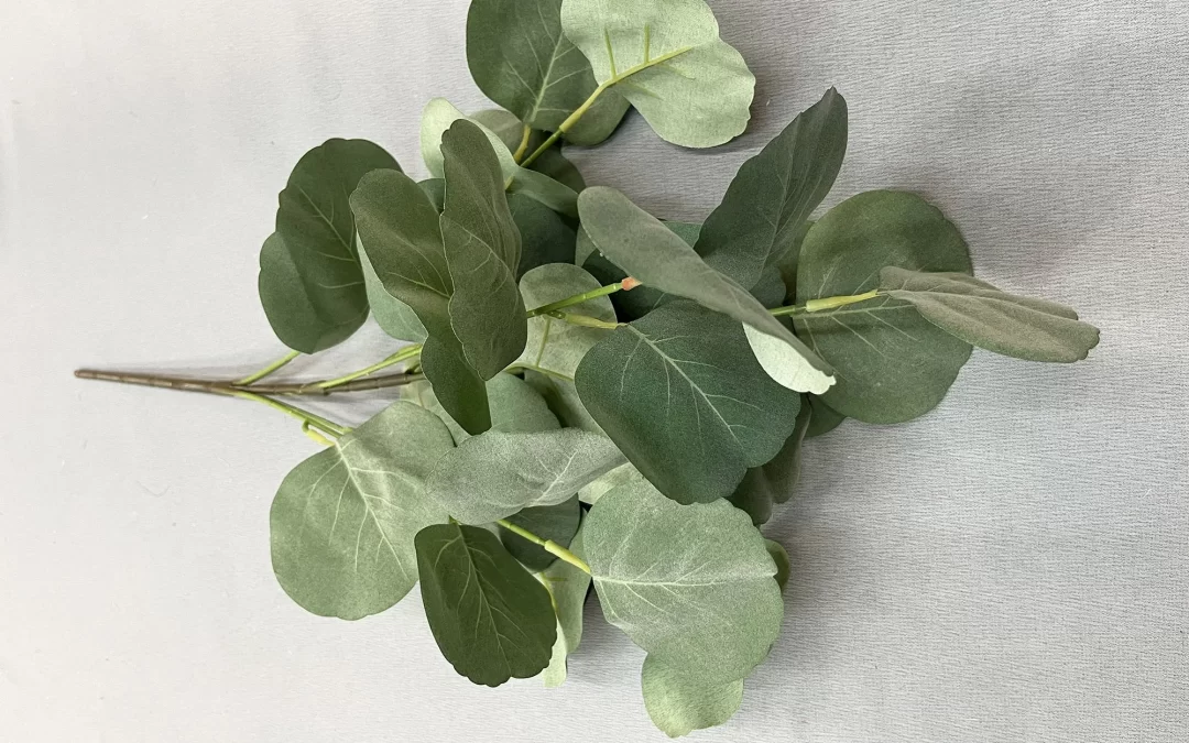 china faux apple leaf stem supplier BR260011