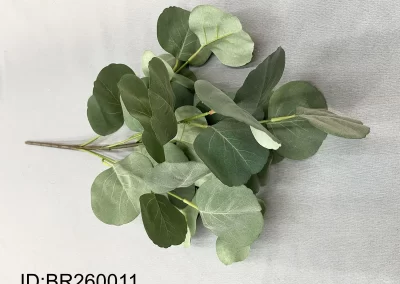 china faux apple leaf stem supplier BR260011