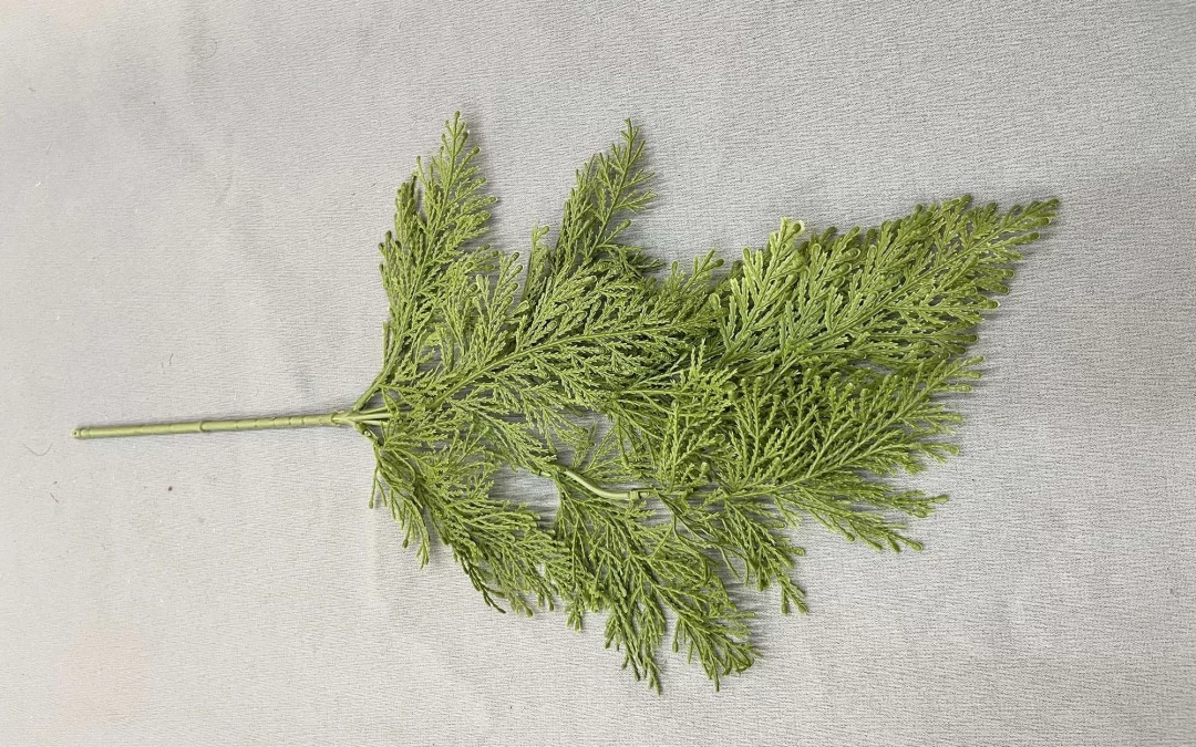 china real touch cypress branches wholesale BR260013