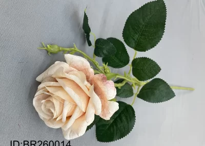 Eco single stem rose artificial flower factory BR260014