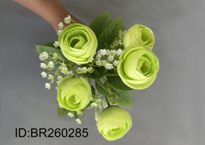 direct from factory artificial flowers china small tea rose flowers BR260285