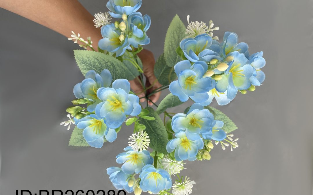 Silk wildflowers Bouquet Stems China Factory Wholesale BR260289