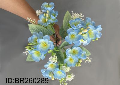 Silk wildflowers Bouquet Stems China Factory Wholesale BR260289
