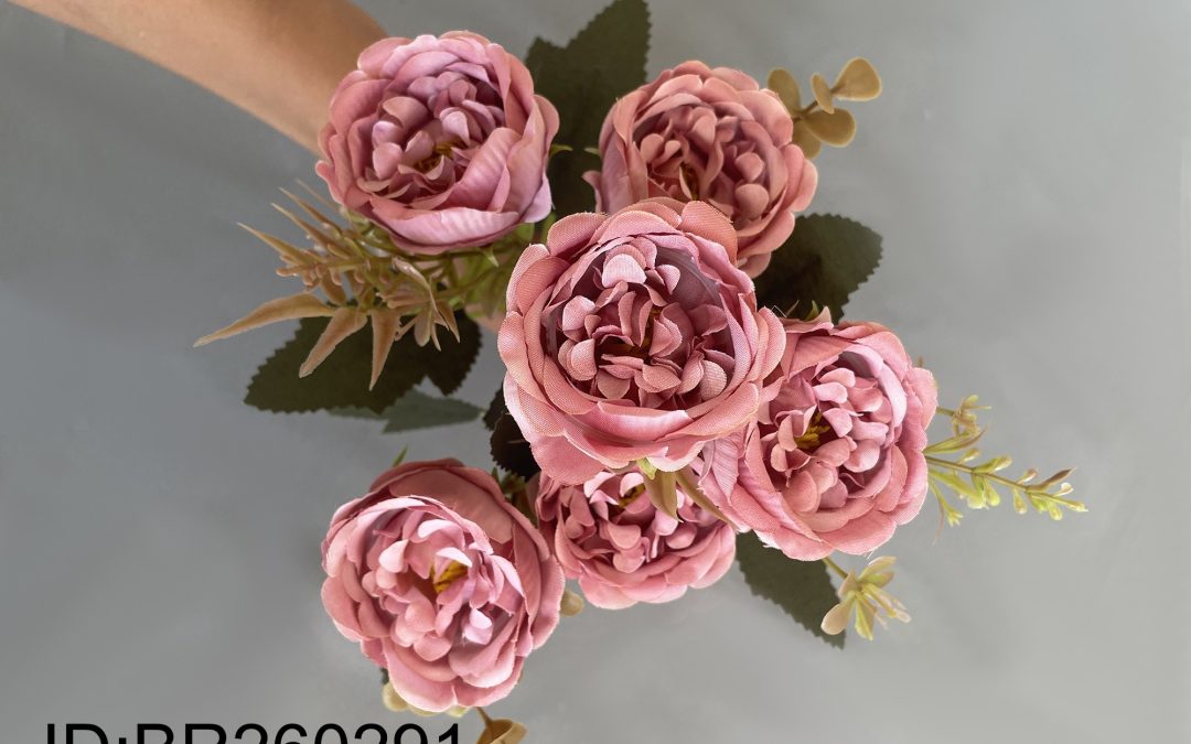 Bulk Supply Artificial Wildflowers Roses DIY Wedding Bouquet Flowers BR260291