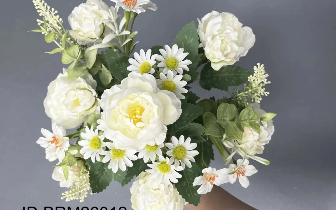 China Reliable Supplier Bulk Wholesale Faux Wild Peony Flowers BRM26012