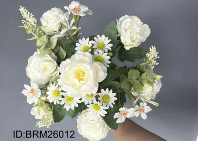 China Reliable Supplier Bulk Wholesale Faux Wild Peony Flowers BRM26012