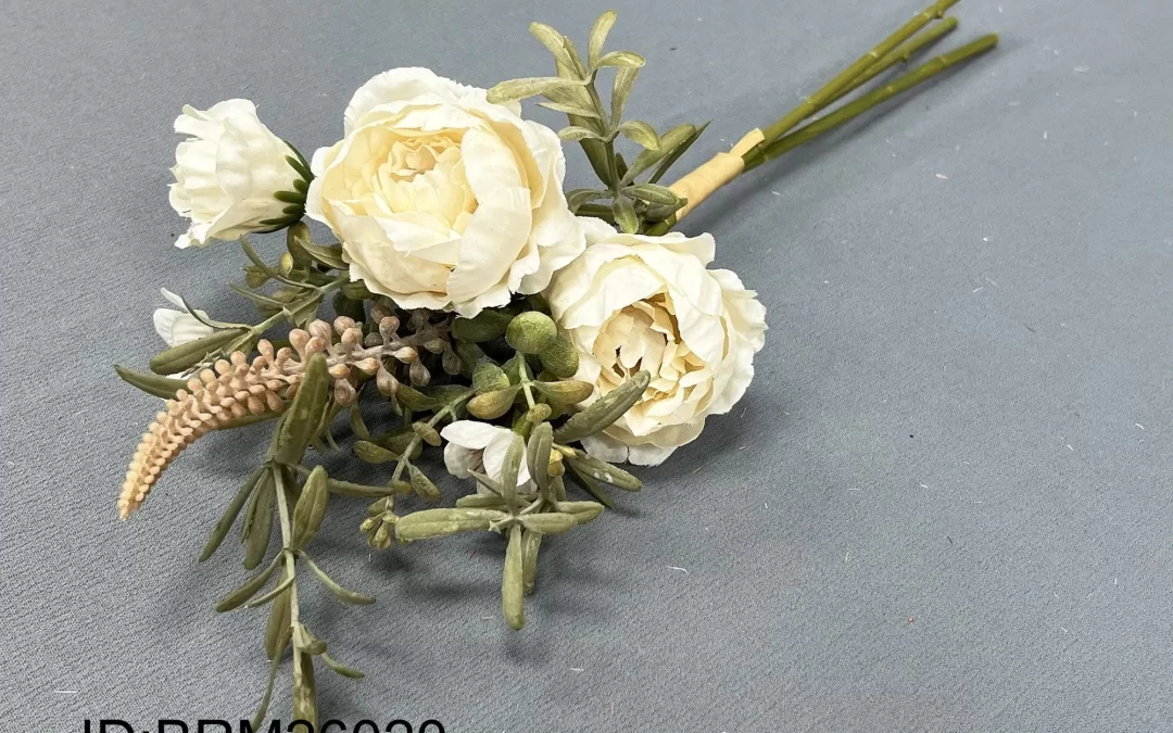 Faux Small Hand Tied Rose bouquet Directly Buy From China BRM26020
