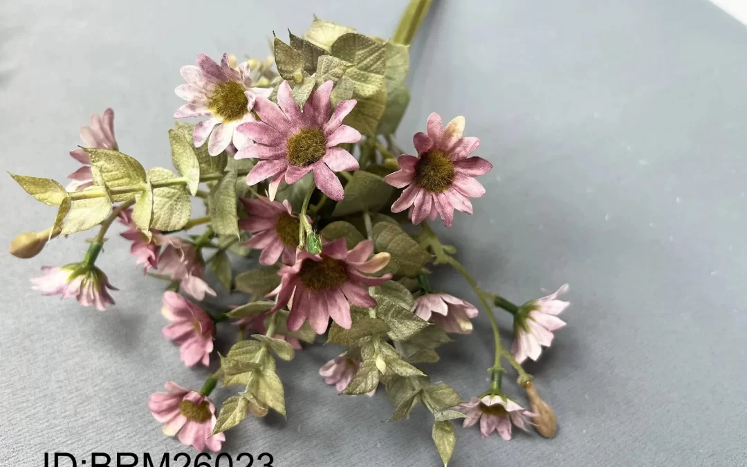 China Leading Faux Small Chrysanthemum Wholesaler Factory BRM26023