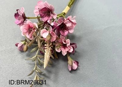 China Handmade Artificial Wildflower Factory Customized Style Export for Craft BRM26031