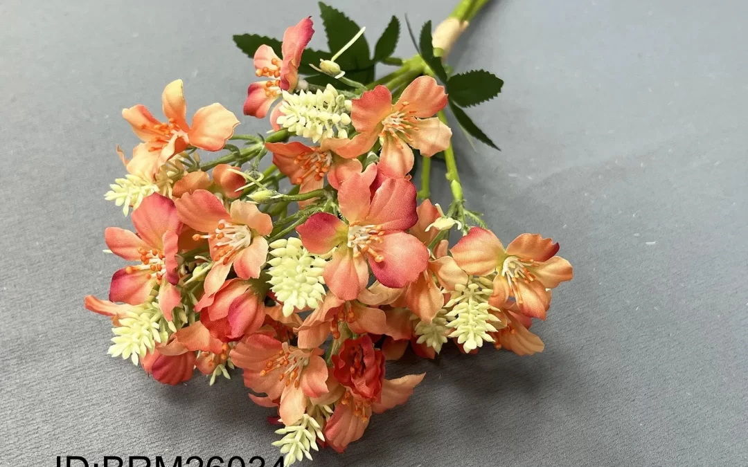 China Wedding Decoration Artificial Small Wildflower Supplier Customized Factory BRM26034