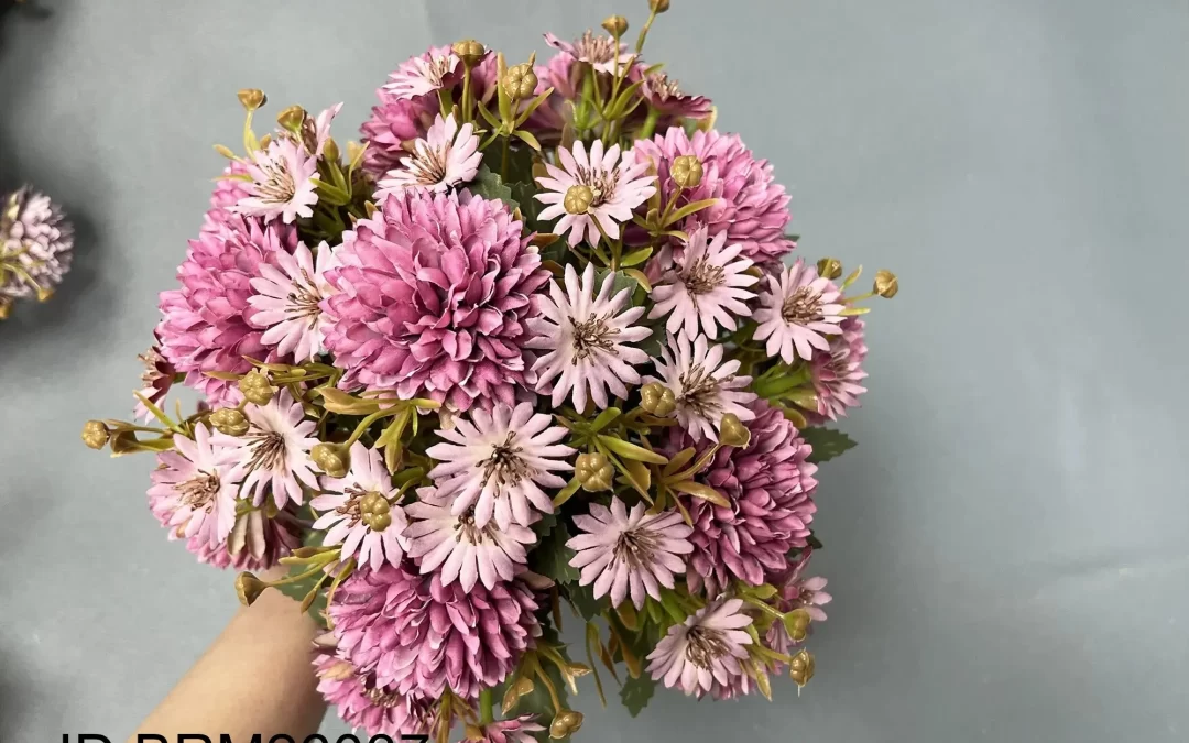 China Hotel Lobby Artificial Small Dandelion Supplier Factory Direct Wholesale Export BRM26037