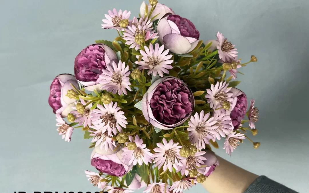 China Garden Landscape Artificial Small Roses Wholesaler Customized Export BRM26039