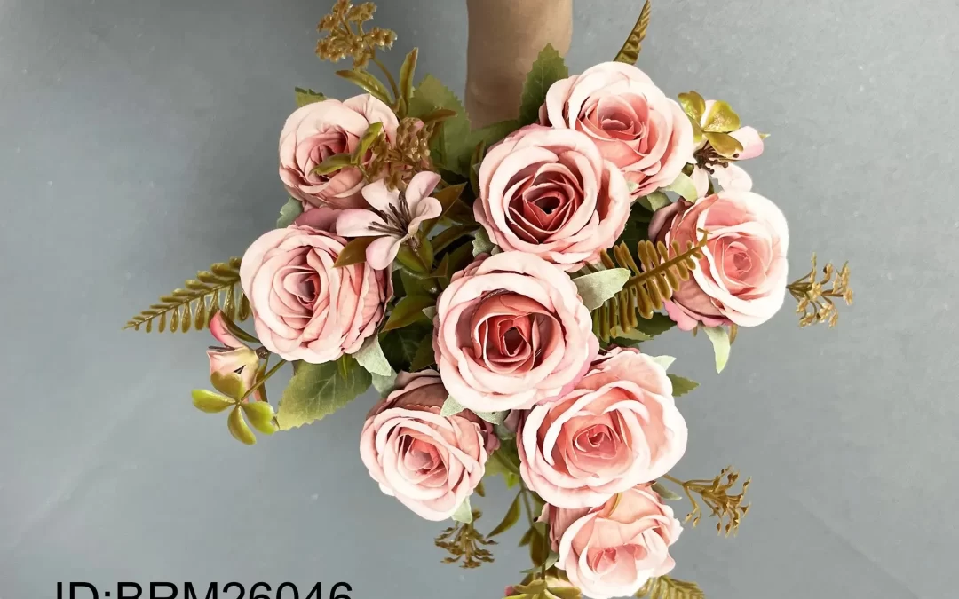 China Custom Scent Small Fake Roses Factory Wholesale Export for Home Fragrance BRM26046