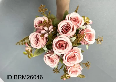 China Custom Scent Small Fake Roses Factory Wholesale Export for Home Fragrance BRM26046