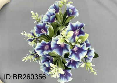 China Silk Morning glory flowers  Wholesale Artificial Florals For Home Decor BR260356