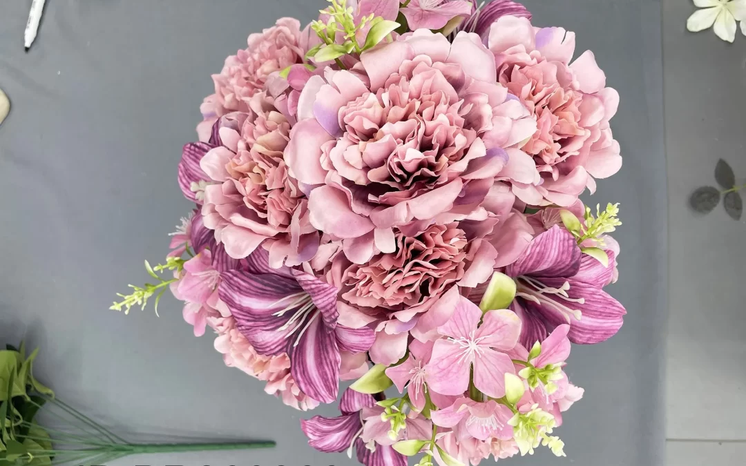 Bulk funeral peony Flowers China Factory Wholesale Artificial Plants BR260360