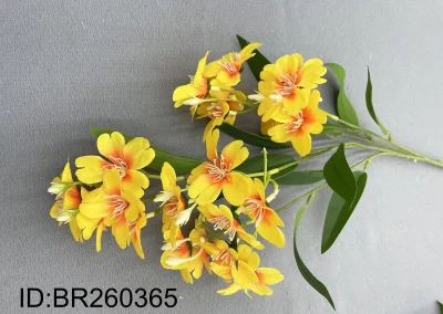 China Wholesale fake butterfly flower manufacturer Custom Florals For Wedding Decor BR260365