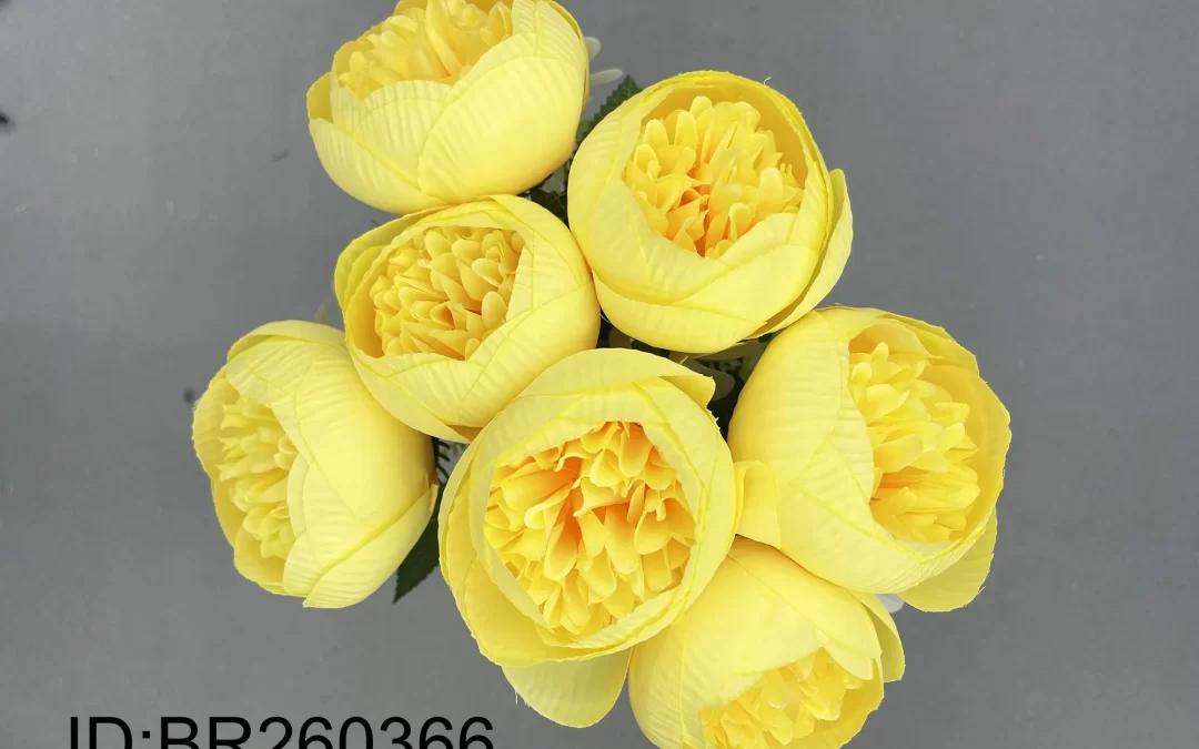 Artificial tea rose Flowers China Factory Direct Bulk Wholesale For Importers BR260366
