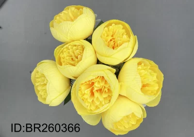 Artificial tea rose Flowers China Factory Direct Bulk Wholesale For Importers BR260366