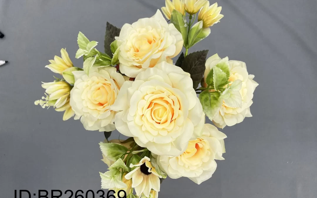 China Fake Flower manufacturer Bulk Wholesale Artificial Florals Supply BR260369